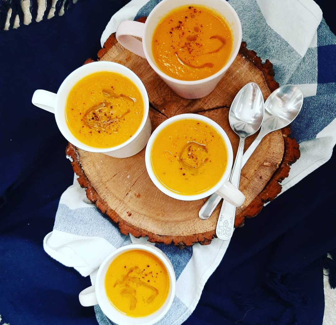 Aromatyczna zupa z soczewicy