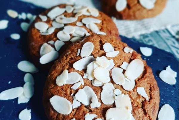 Ciasteczka migdałowe z fasoli