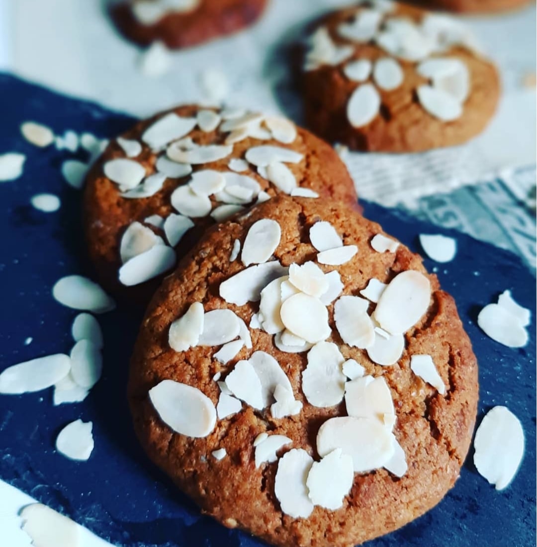 Ciasteczka migdałowe z fasoli