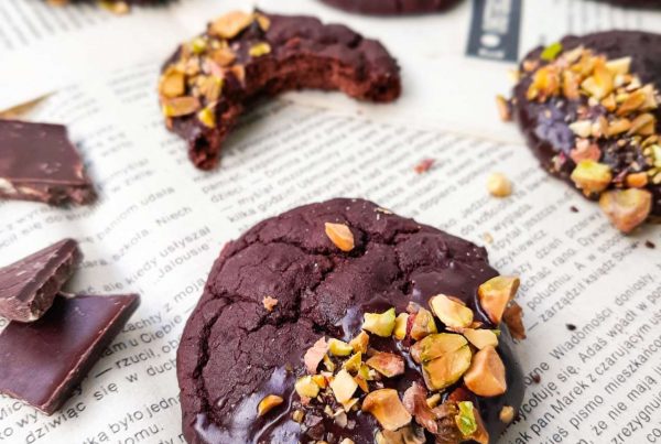 Czekoladowe ciastka z fasoli