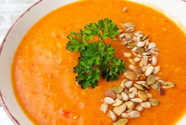 Zupa z dyni i papryki